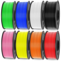 3D Printer Filament Bundle Multicolor, Neatly Wound Petg Filament 1.75Mm, 2Kg To - £60.97 GBP