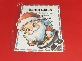 Santa Claus - Flannel Felt Board Laminated Story And Pieces - £9.45 GBP