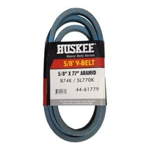 1 HUSKEE 5/8&quot; x 77&quot;  V-Belt B74K  5L770K, 44-61779 Heavy Duty Lawnmower ... - £13.41 GBP