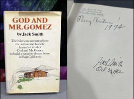 Jack Smith God And Mr. Gomez 1974 Signed By Author Hc Dj Exc - £27.69 GBP