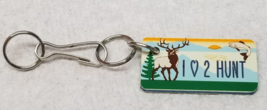 I Love to Hunt Keychain Sportsman&#39;s Warehouse Outfitters Small Plastic 2004 - £9.48 GBP