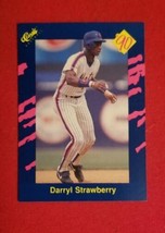 1990 Classic Baseball Darryl Strawberry #33 New York Mets FREE SHIPPING - £1.39 GBP