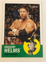 Gregory Helms WWE Topps Heritage Wrestling Trading Card 2006 #8 - $1.97