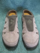 Women&#39;s Columbia Tan Slip On Shoes Size Usa 9.5 Non MARKING-OMNI GRIP-Not Worn!! - £28.73 GBP