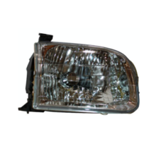 New Fits 2005-2007 Toyota Sequoia Tundra Double Cab RH Headlight Clear L... - $40.47