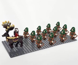 Elf Guards VS Orcs Half Beast Human Army Azog Solider Minifig PG514 no P... - $23.99