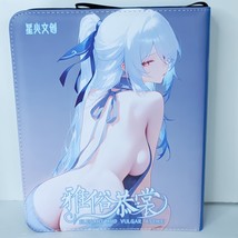 Ayaka Jingliu Roses Blue Redemption Card Binder 3-Ring Anime Waifu Large... - $59.39
