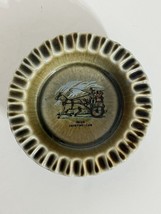 Mid Century Wade Coarmagh Irish Porcelain Irish JAUNTING-CAR Ceramic Ashtray 6&quot; - £12.40 GBP