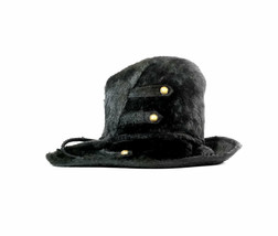 Vtg Hat For Women 1960&#39;s S-M Doua Black Faux Fur *Lovely* Made In Italy - £278.97 GBP