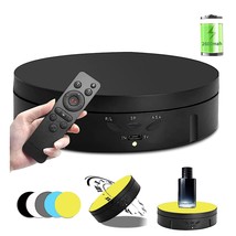 360-Degree Rotating Display Stand, 360 Degree Photography Turntable With Remote  - £44.69 GBP