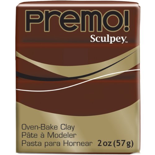 Premo! Polymer Clay 2oz Burnt Umber - $3.83