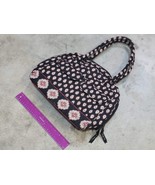 Vera Bradley Quilted Vintage Black Purse Shoulder Hand Bag - $44.91 CAD