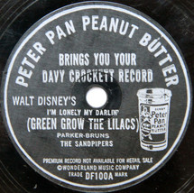 Peter Pan Peanut Butter Brings You Your Davy Crockett Record [Vinyl] - $19.99