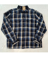 Patagonia Men&#39;s Fjord Loft Shirt Coastal Sunset Blue Organic Cotton Size... - $1,467.13 MXN