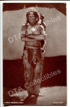 Bizzare Indian Medicine Man Image-Arcade Card 1920 G - $14.12