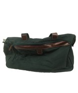 Bobby Jones Green Duffle Travel Bag Strap Carry Handle 20” X 8” Used - £12.98 GBP