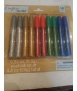 Crafter&#39;s Square 10 PC Glitter Glue - $171.33 MXN