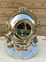 Diving Helmet 18&quot; Anchor Engineering Chrome plated Mark V Deep Sea Diver... - $391.32