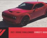 2021 Dodge Challenger Owner&#39;s Manual [Paperback] Dodge - $87.20