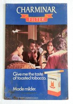 Charminar Filter Tobacco Cigarette Vintage Advertising Tin Sign Free Shi... - $49.99