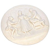 The Barber of Seville Plate 1814 St Dante di Volteradici Hand Carved 8in - £20.70 GBP