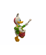 Christmas Tree Ornament Walt Disney Donald Duck Santa Hat Playing Drum P... - $278.56 MXN