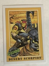 GI Joe 1991 Vintage Trading Card #75 Desert Scorpion - £1.54 GBP