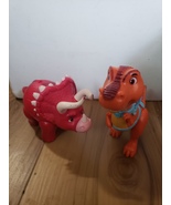 Dino Ranch Biscuit &amp; Angus Dinosaurs Triceratops &amp; Trex - $275.62 MXN
