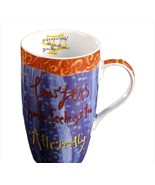 Lawyer Sentiment Coffee Mug 13 oz Joyce Shelton Designer Ceramic 5&quot; High - £11.82 GBP