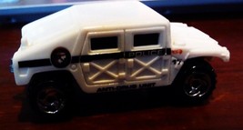 Hot Wheels Diecast Cars Hummer Humvee Truck White, 2013 Monster Missions... - £5.54 GBP