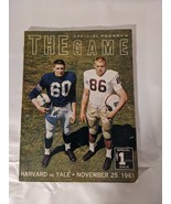 1961 Yale vs Harvard College Football The Game Official football Program - €17,78 EUR