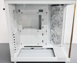 NZXT H6 Flow CC-H61FW-01 ATX Mid-Tower PC Case with Dual Chamber - White image 7