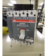 ABB SACE S3 S3N 150A 4P 600V Circuit Breaker W/ Auxiliary Switch Used - $275.00