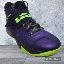 Nike Lebron JAMES Zoom Soldier 7 VII  Sz US 5.5y  Shoes 599818-500 Purple - £30.36 GBP