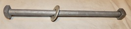 3/4&quot;-10 x 14” Long Square Head Bolts Galvanized 6” Of Thread &amp; Nut &amp; Was... - $11.99