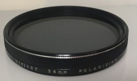 Vivitar 58mm Polarizzatore Circolare CPL Fotocamera Filtro Lente a Vite ... - $46.67