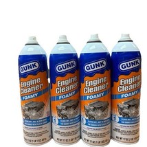4pk Gunk Foamy Engine Brite Degreaser, 17 Oz. MISSING TOPS - $567.68 MXN