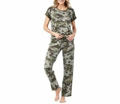 Lucky Brand 4-Piece Pajama Set Distressed Camo Women&#39;s Sz S NWT - $19.65