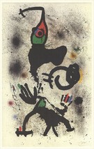 Joan Miro Traversing, 1979 - £136.89 GBP