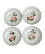 Vintage Universal Ballerina Rose Berry Bowl Rosebuds Ceramic Pink Made I... - $463.54 MXN