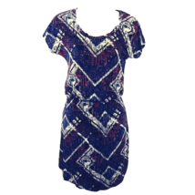 Threads 4 Thought Womens Dress XS Short Sleeve Geometric Stretch - £14.32 GBP