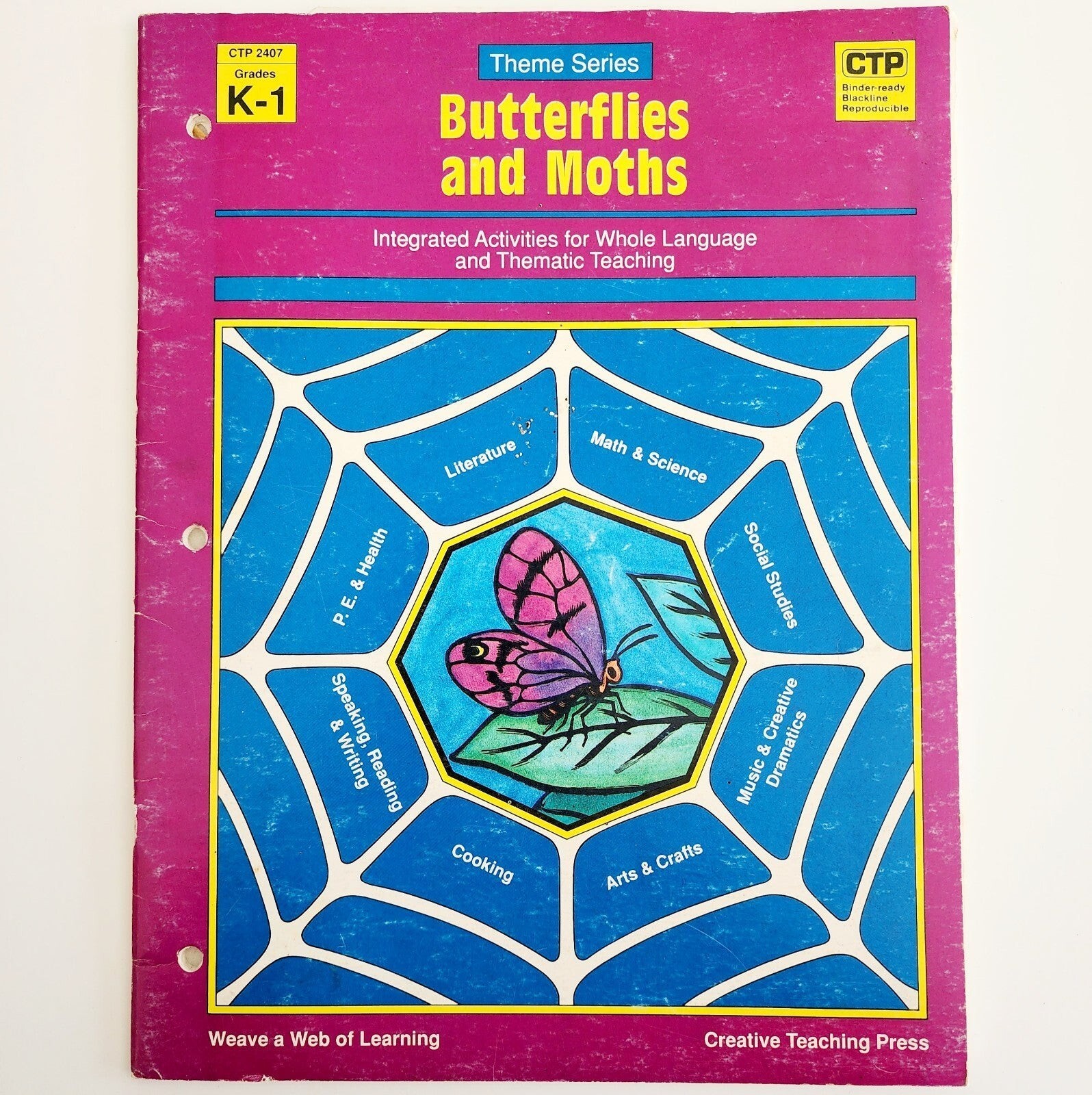 1990 Butterflies & Moths Integrated Activities for Language & Thematic Learning Item image 2