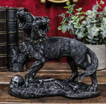 Greek Mythology Guardian 3 Headed Hydra Hound Dogs Of Hades Cerberus Figurine - £37.67 GBP