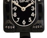 Limited Edition Black/Pink Kit-Cat Klock Swarovski Crystals Jeweled Clock - $119.95