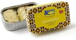 Briosa Gourmet - Canned Codfish Olive Oil - 5 tins x 120 gr - £31.42 GBP