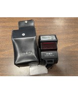 Minolta Maxxum AF 2800 AF Flash Unit, Shoe Mount, Tested &amp; Working w/Case - $356.64 MXN