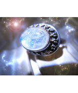 HAUNTED MOONSTONE RING MASTERY OF ANCIENTS EXTREME GIFTS HIGHEST LIGHT C... - $799.77