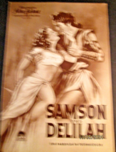 Hedy Lamarr,Victor Mature (Samson And Delilah) ORIG,1949 Movie Program - $123.75