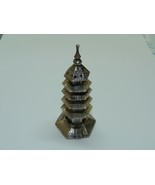 Fine Antique Chinese Export Silver Calligraphic Marked Pagoda Salt Cella... - €208,50 EUR