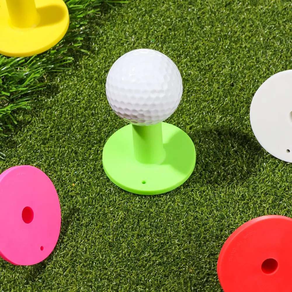 Sporting Golf Rubber Tees Holder with Plastic Golf Tees Set Golf Practice Traini - £24.04 GBP